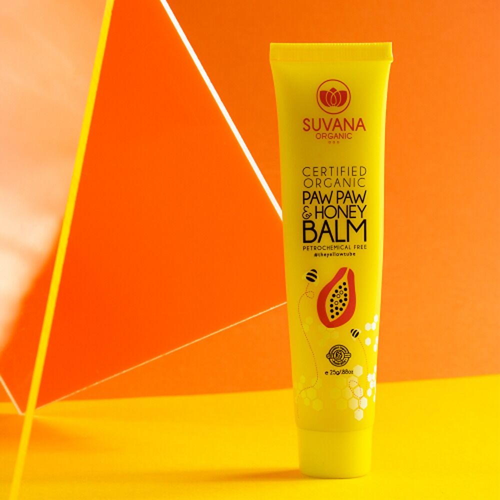 Suvana Organic Paw Paw and Honey Balm 25g