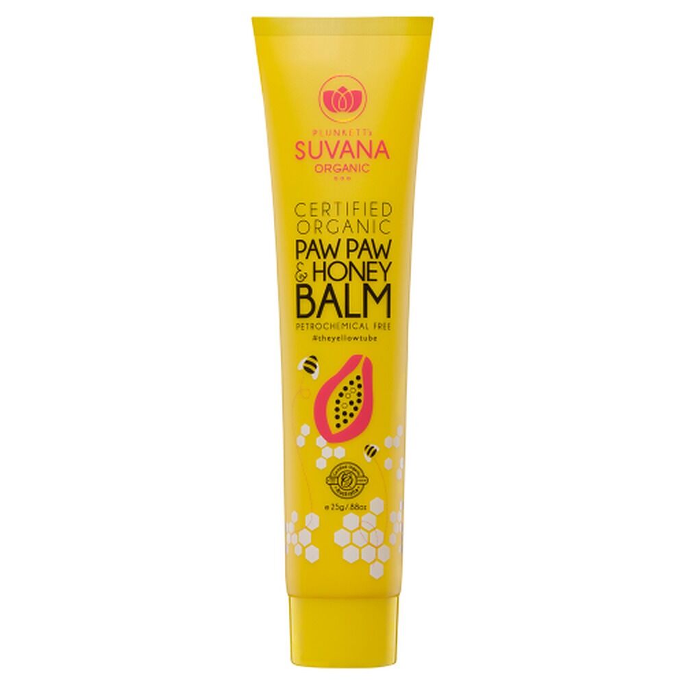 Suvana Organic Paw Paw and Honey Balm 25g
