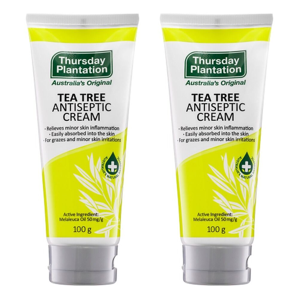 Thursday Plantation Tea Tree Antiseptic Cream 100g Pack of 2