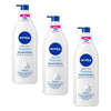 NIVEA Express Hydration Body Lotion, Long-Lasting Moisture, 400mL Pack of 3