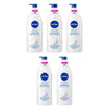NIVEA Express Hydration Body Lotion, Long-Lasting Moisture, 400mL Pack of 5