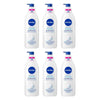 NIVEA Express Hydration Body Lotion, Long-Lasting Moisture, 400mL Pack of 6