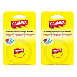 Carmex Original Jar Lip Balm 7.5g x 12 Bundle of 2