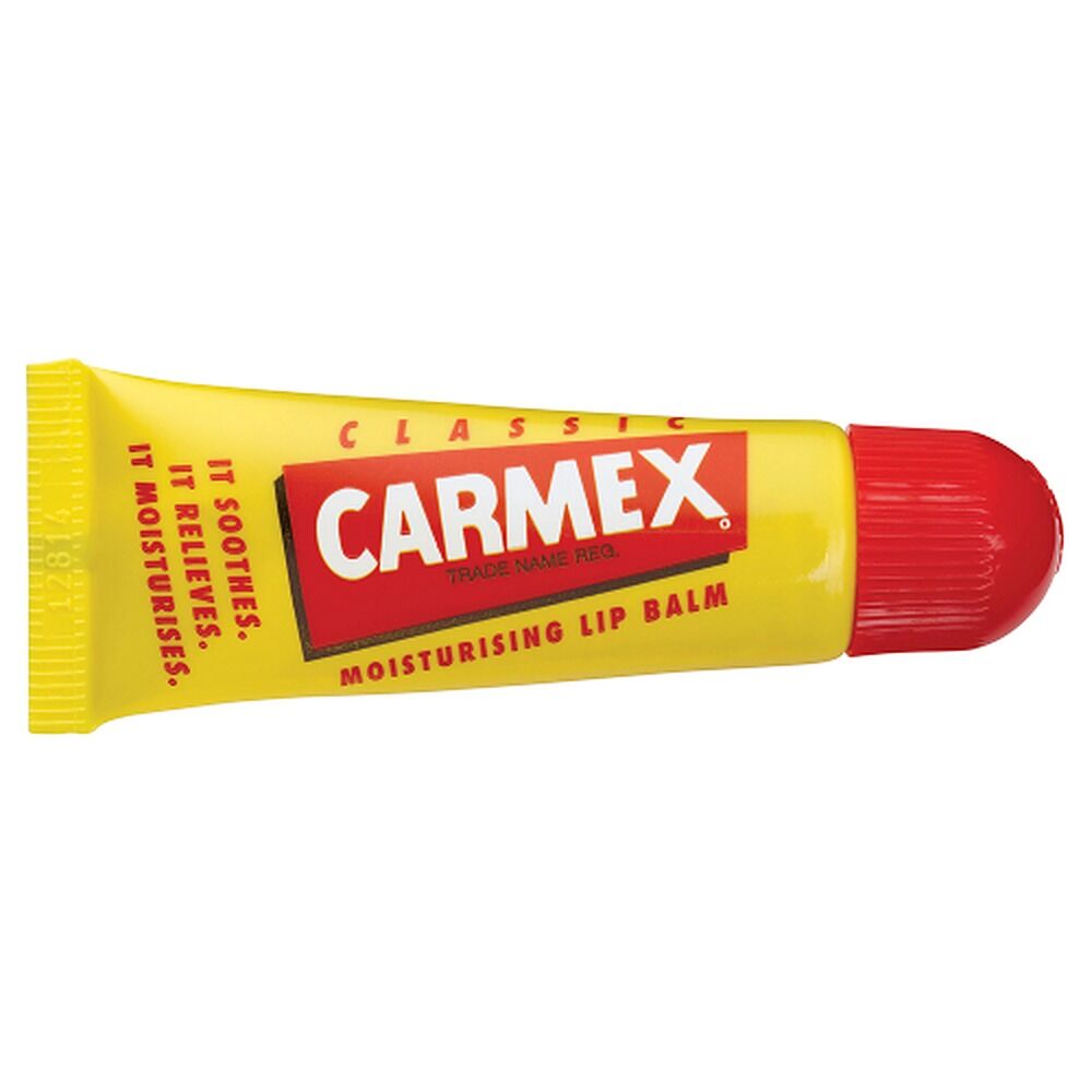 Carmex Original Squeeze Tube Lip Balm 10g x 12