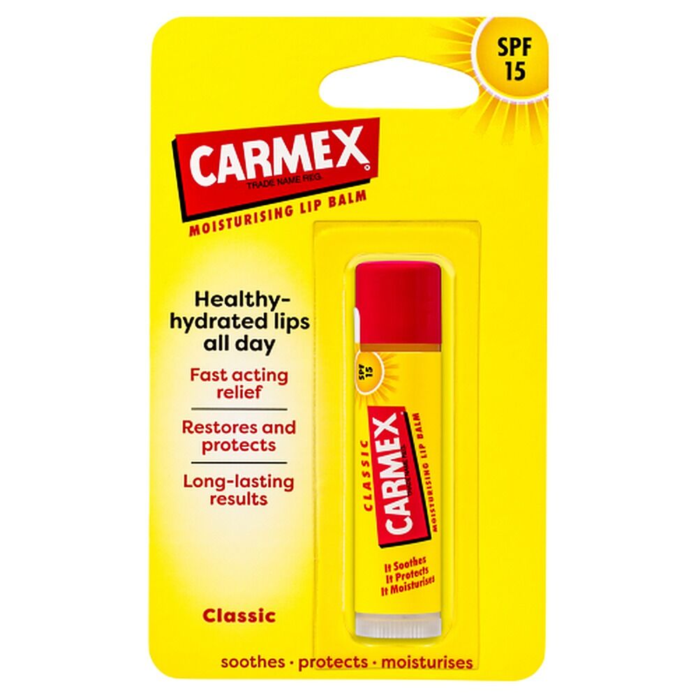 Carmex Classic Click Stick Lip Balm Original SPF15 4.25g