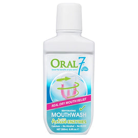 Oral7 Dry Mouth Mouthwash with Active Enzymes 250mL
