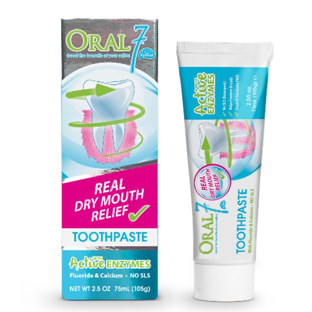 Oral7 Toothpaste with Fluoride and Calcium 75mL