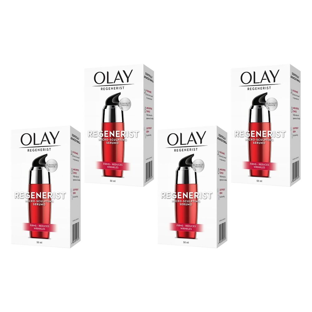 Olay Regenerist Micro-Sculpting Serum 50mL Pack of 4