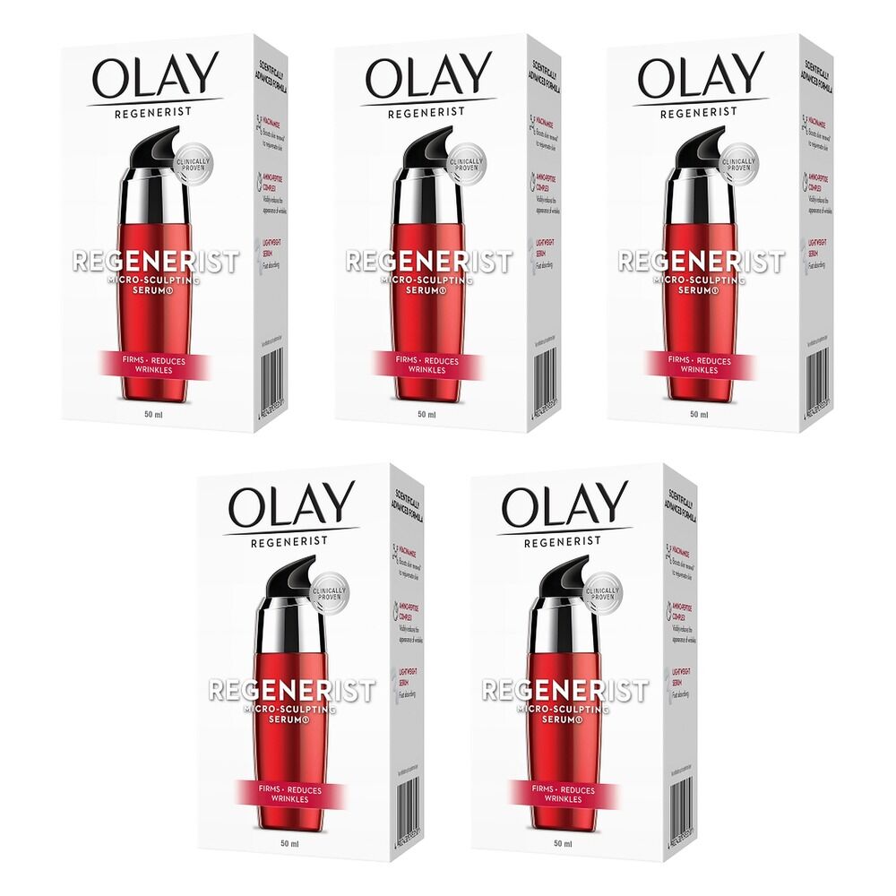 Olay Regenerist Micro-Sculpting Serum 50mL Pack of 5