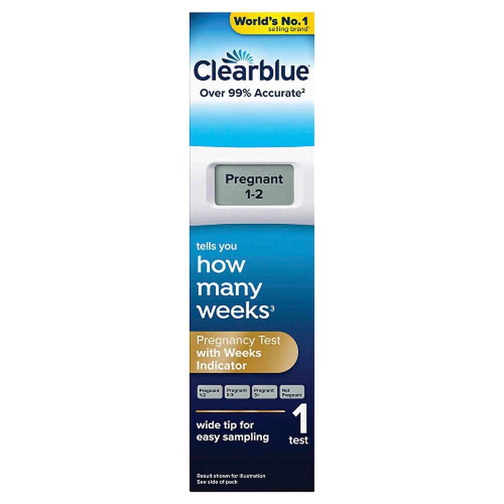 Clearblue Pregnancy Test With Weeks Indicator
