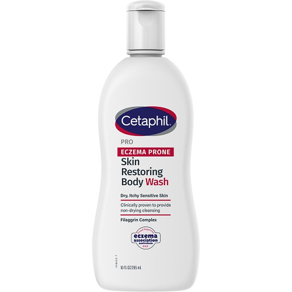 Cetaphil Pro Eczema Prone Skin Restoring Body Wash 295mL
