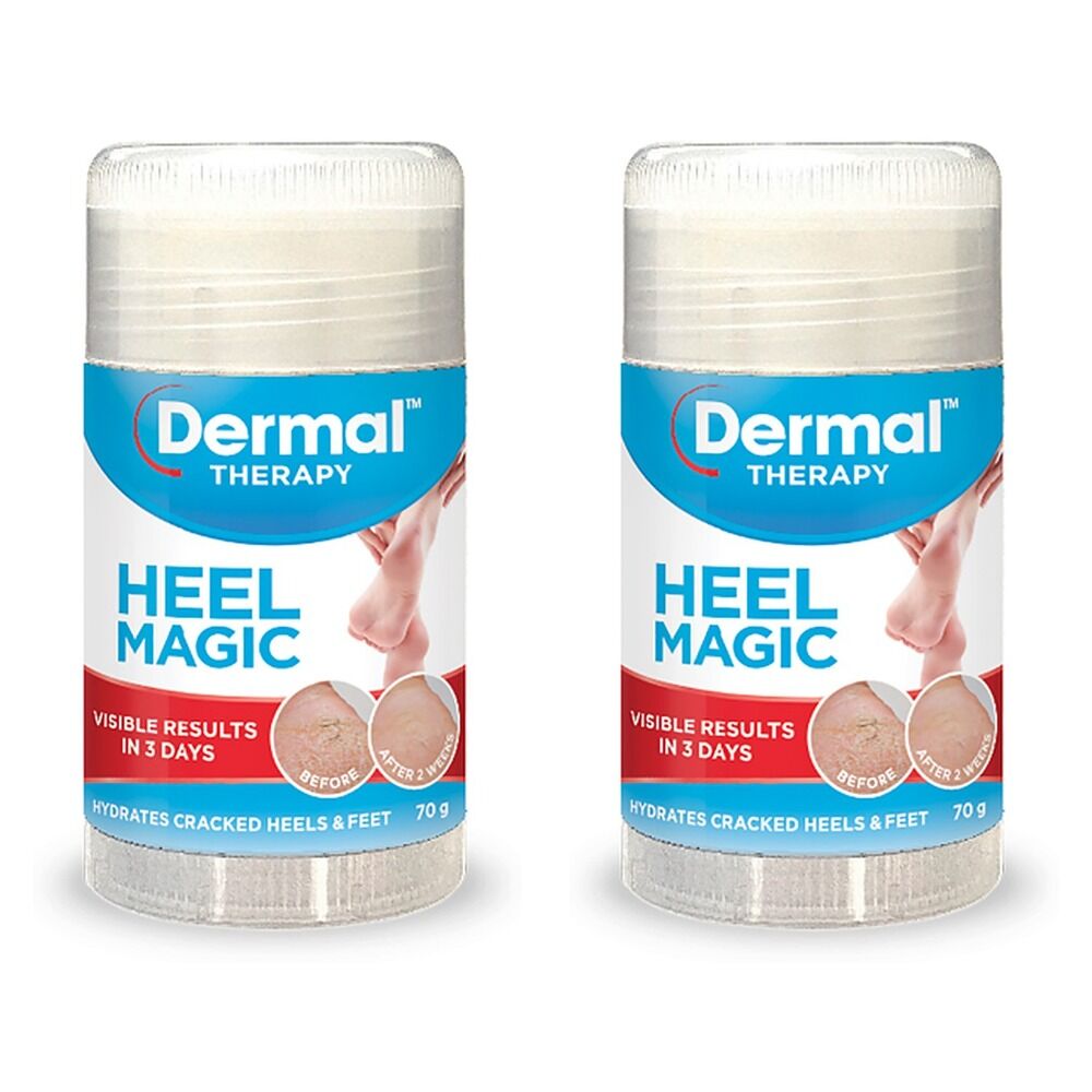 Dermal Therapy Heel Magic 70g Pack of 2