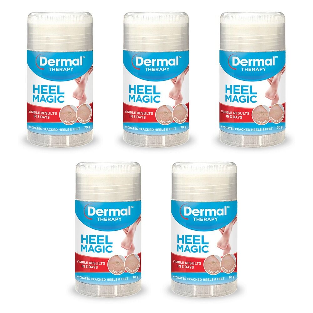 Dermal Therapy Heel Magic 70g Pack of 5