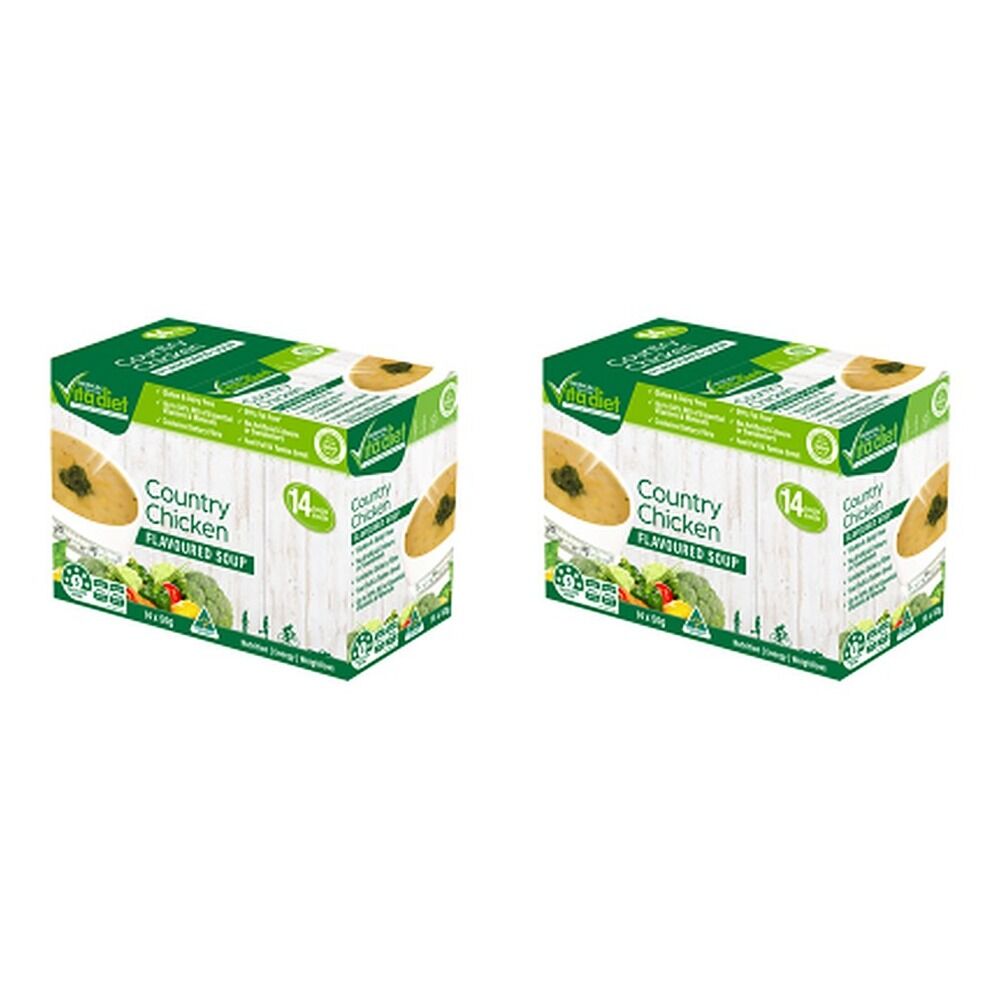 Vita Diet Chicken Soup 14 Pack Bundle of 2