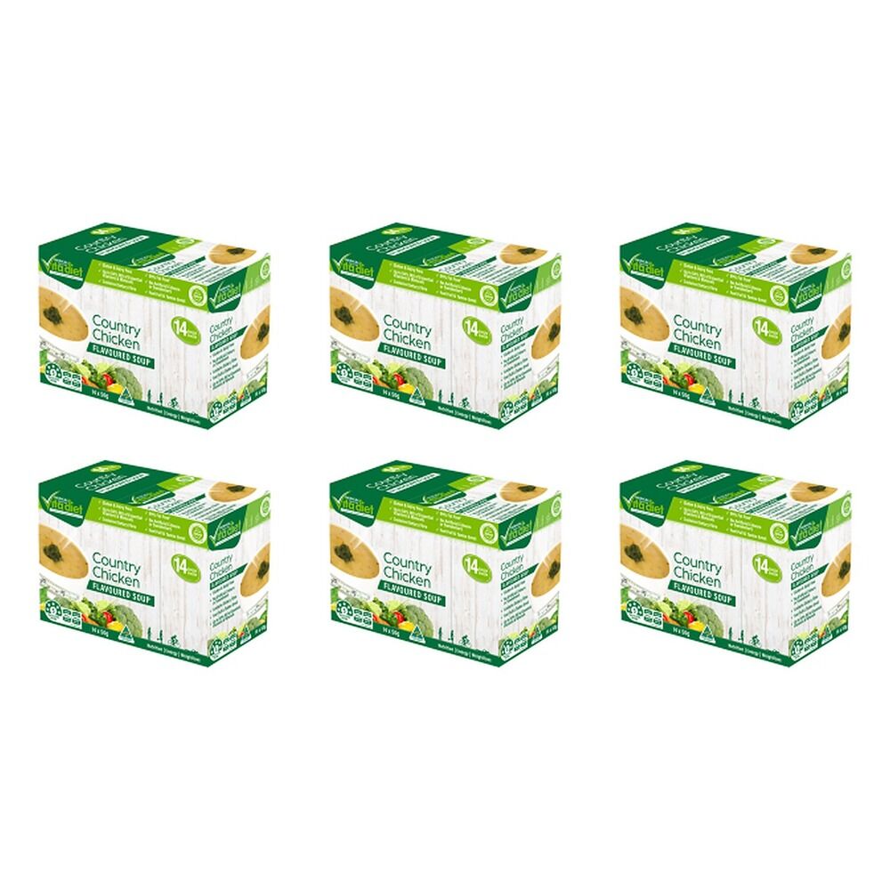 Vita Diet Chicken Soup 14 Pack Bundle of 6