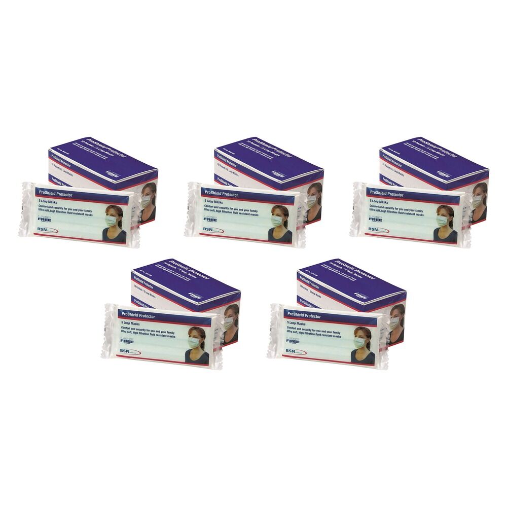 Proshield Protector Masks 50 Pack Bundle of 5