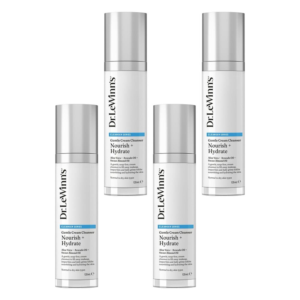 Dr. LeWinn's Private Formula Gentle Cream Cleanser 120mL x 2 Bundle of 4