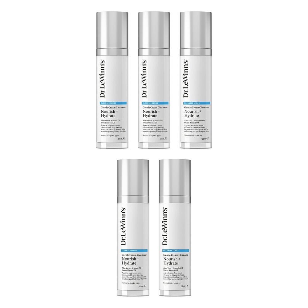 Dr. LeWinn's Private Formula Gentle Cream Cleanser 120mL x 2 Bundle of 5