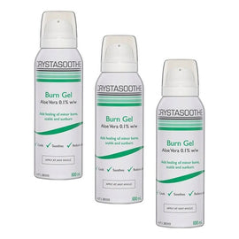 Crystasoothe Burn Gel 100mL Pack of 3