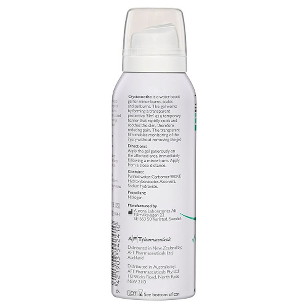 Crystasoothe Burn Gel 100mL