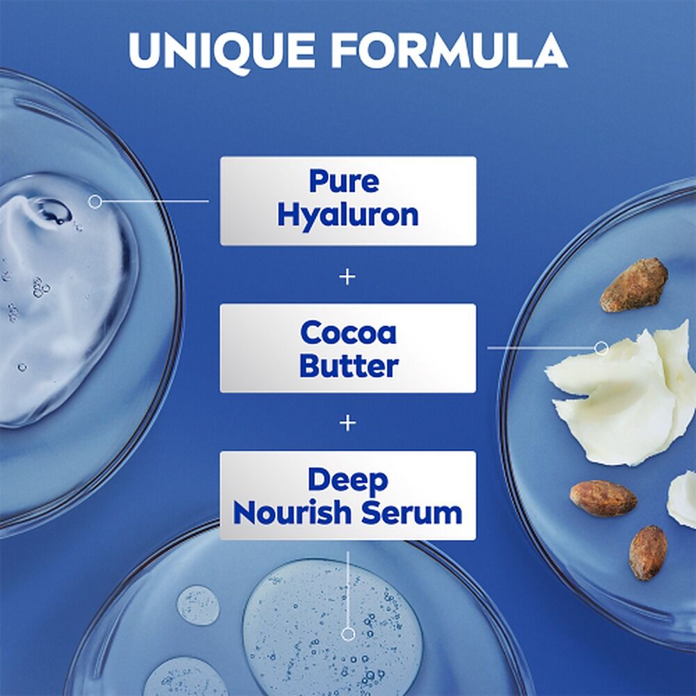 NIVEA Cocoa & Indulging Body Lotion, Long-Lasting Moisture, 400mL
