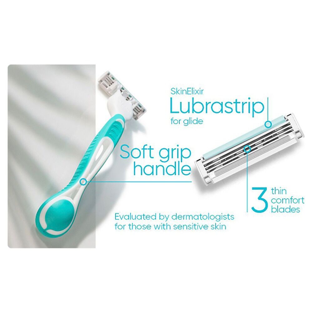 Gillette Venus Simply3 Sensitive Disposable Razors 4 Pack