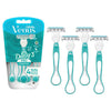 Gillette Venus Simply3 Sensitive Disposable Razors 4 Pack