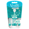 Gillette Venus Simply3 Sensitive Disposable Razors 4 Pack