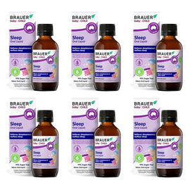 Brauer Baby & Child Sleep Oral Liquid 100mL Pack of 6