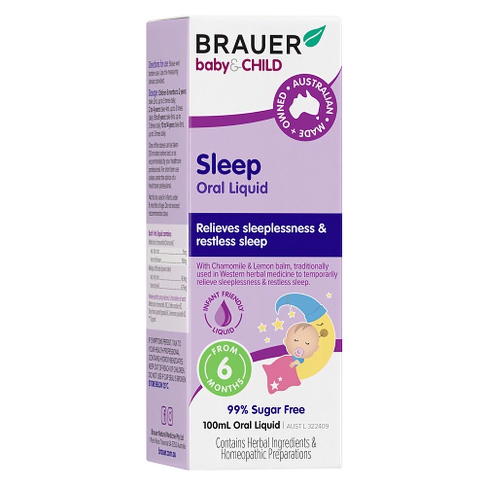Brauer Baby & Child Sleep Oral Liquid 100mL