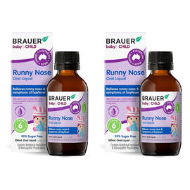 Brauer Baby & Child Runny Nose Oral Liquid 100mL Pack of 2