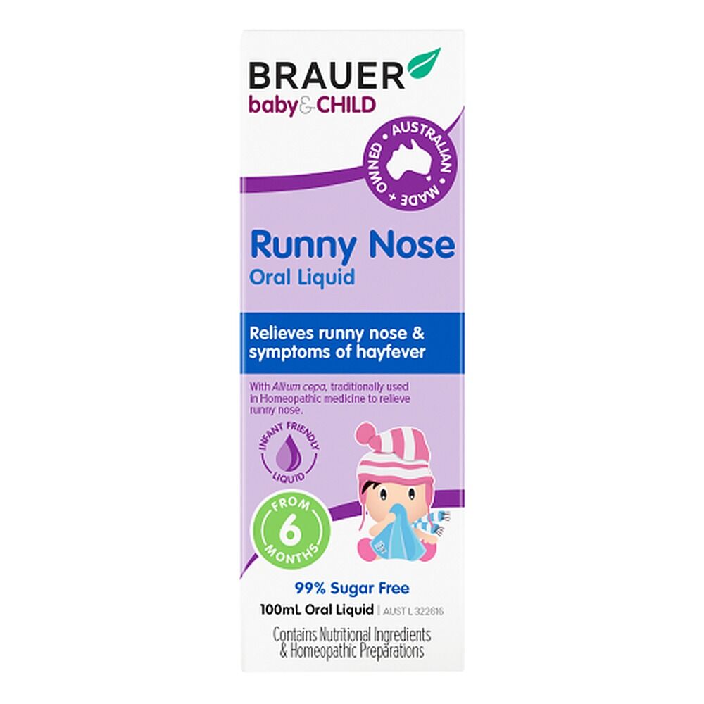 Brauer Baby & Child Runny Nose Oral Liquid 100mL
