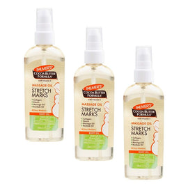 Palmer's Cocoa Butter Massage Oil for Stretch Marks 100mL Pack of 3