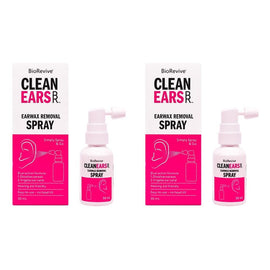 BioRevive CleanEars Earwax Removal Spray 30mL Pack of 2
