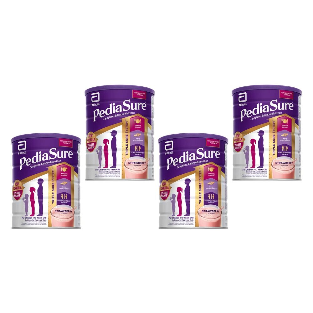 PediaSure Strawberry 800g Pack of 4