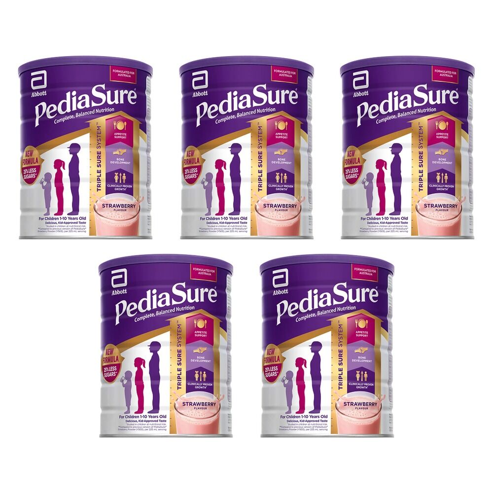 PediaSure Strawberry 800g Pack of 5