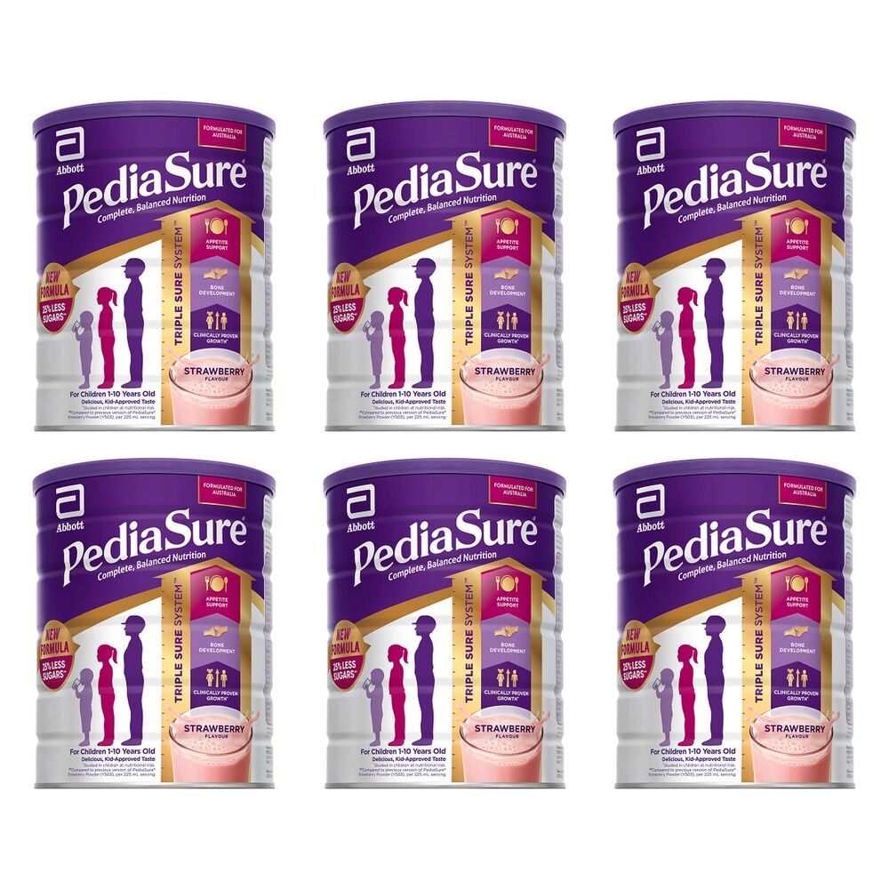 PediaSure Strawberry 800g Pack of 6