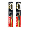 Colgate Slim Soft Advanced Charcoal Bristles Ultra Soft Toothbrush Pack of 2