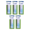 Ezy Dose 7 Day Push Button Pill Reminder Medium Pack of 5