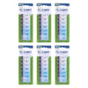 Ezy Dose 7 Day Push Button Pill Reminder Medium Pack of 6