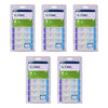 Ezy Dose 7 Day Push Button Pill Reminder Extra Large Pack of 5