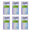 Ezy Dose 7 Day Push Button Pill Reminder Extra Large Pack of 6