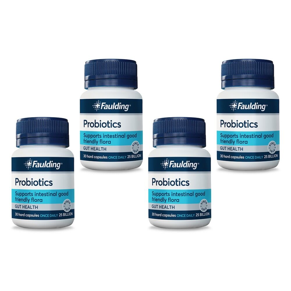 Faulding Probiotics 30 Capsules Pack of 4