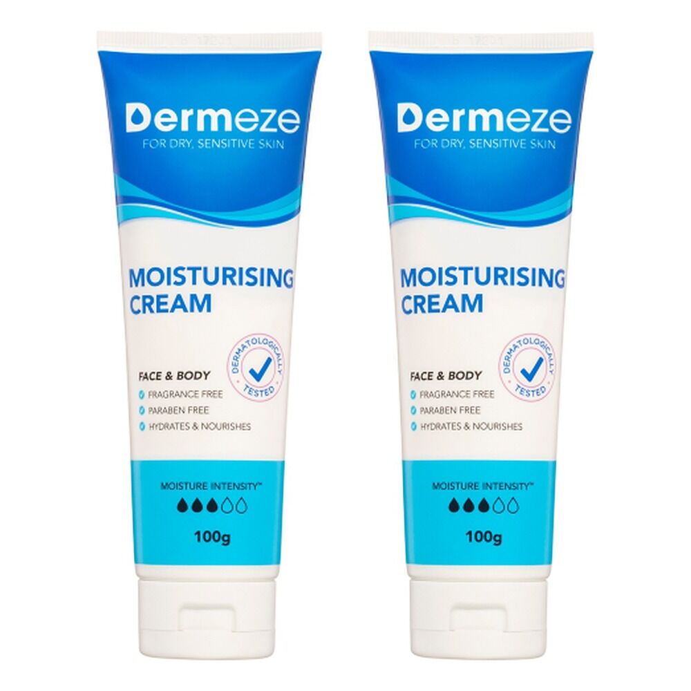 Dermeze Moisturising Cream 100g Pack of 2