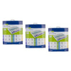 Ezy Dose Push Button Pill Reminder 7 Day XL Medtime Pack of 3