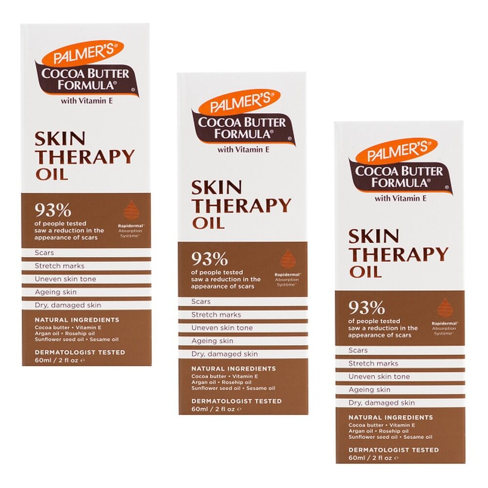 Palmer's Cocoa Butter Skin Therapy Oil 60mL x 6 Bundle of 3