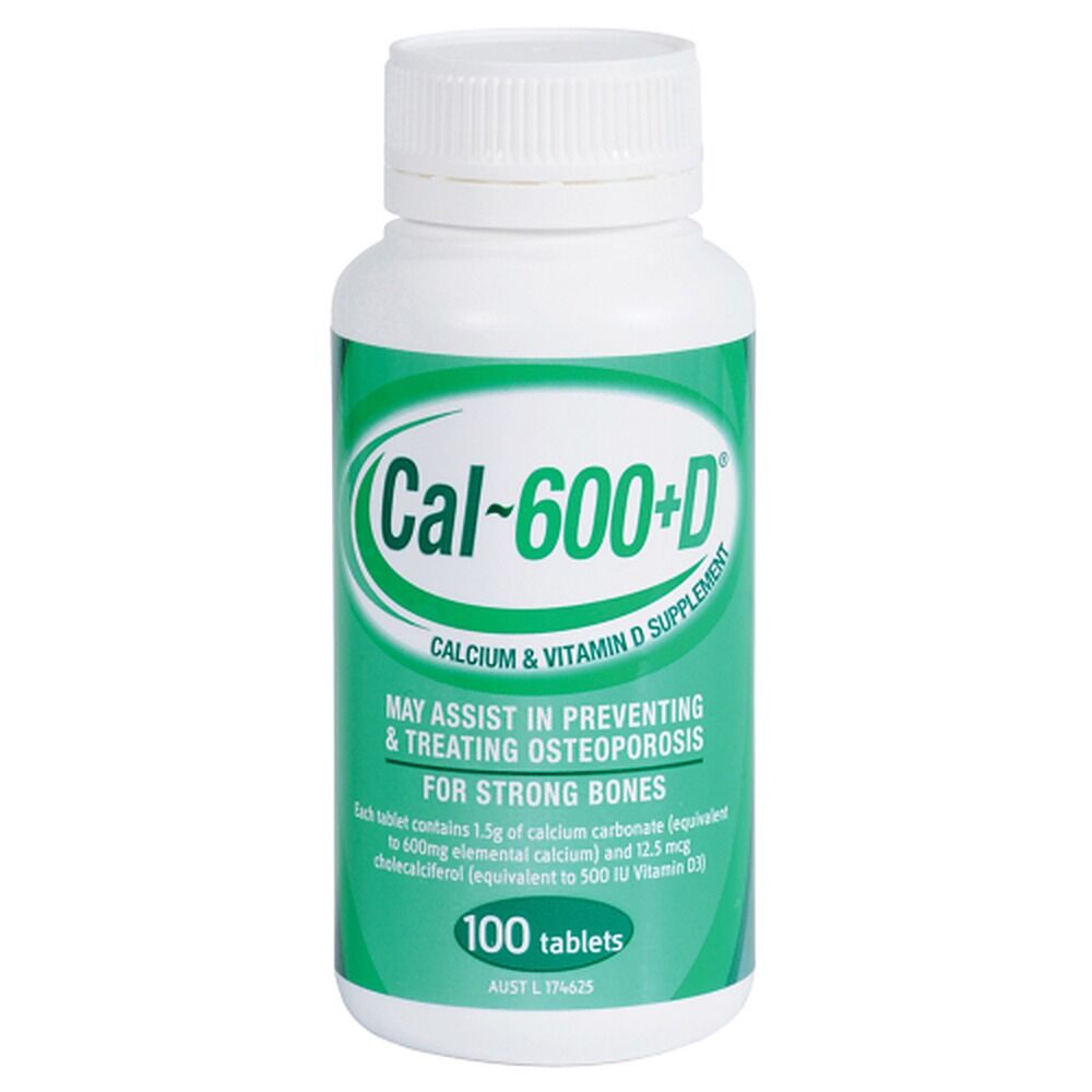 Cal600 + D 100 Tablets