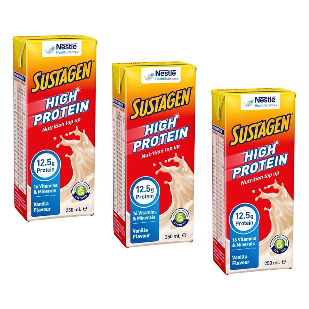 Sustagen Ready to Drink Vanilla 250mL Pack of 3
