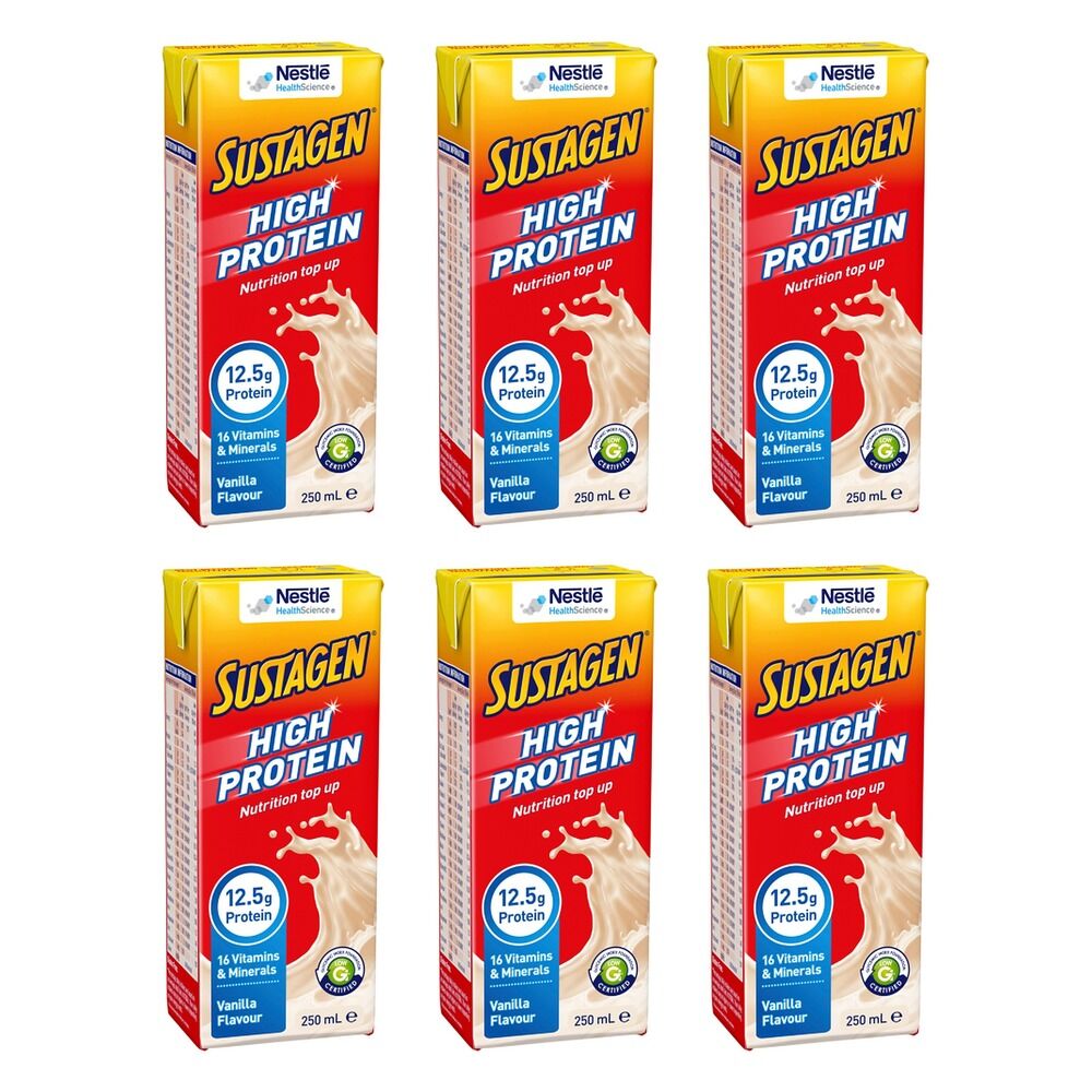 Sustagen Ready to Drink Vanilla 250mL Pack of 6