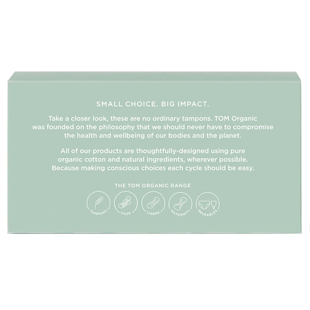 TOM Organic Regular Tampons 16 Pack